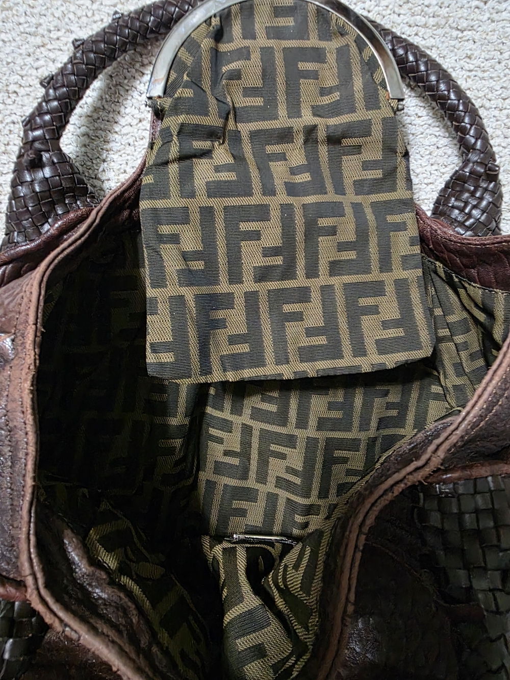 Authentic Rare Y2K Fendi Spy Bag - Picture 3 of 16